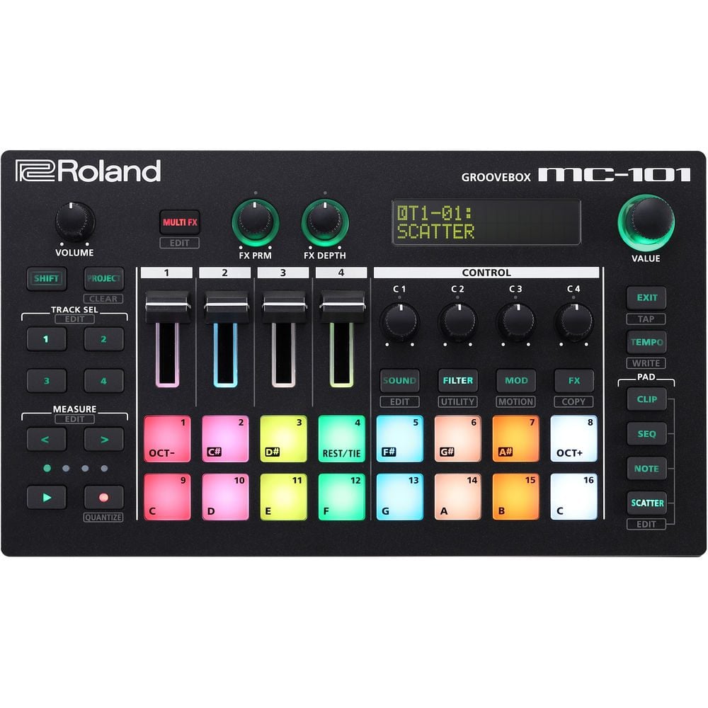 Roland MC-101 Portable Groovebox – BuyOrBorrow Music