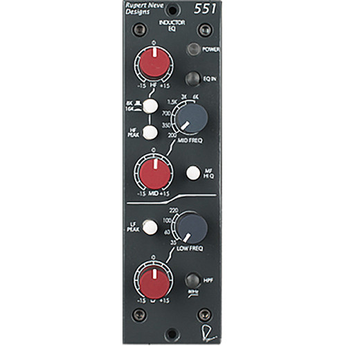 Rupert Neve Designs 551 500 Series Inductor EQ Module