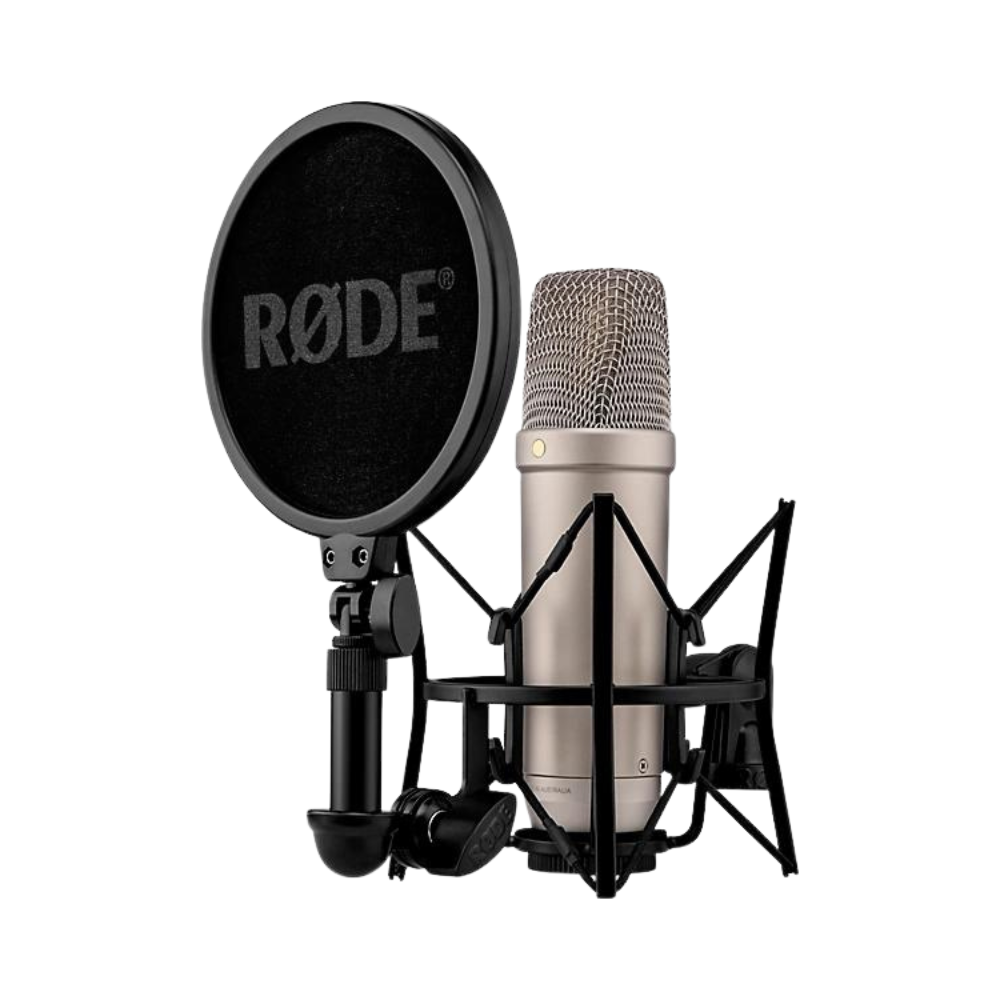 Rode NT1 Kit Condenser Microphone with SM6 Shock Mount and Pop