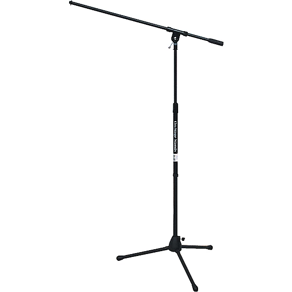 On-Stage MS7701B Euro Boom Microphone Stand - Black