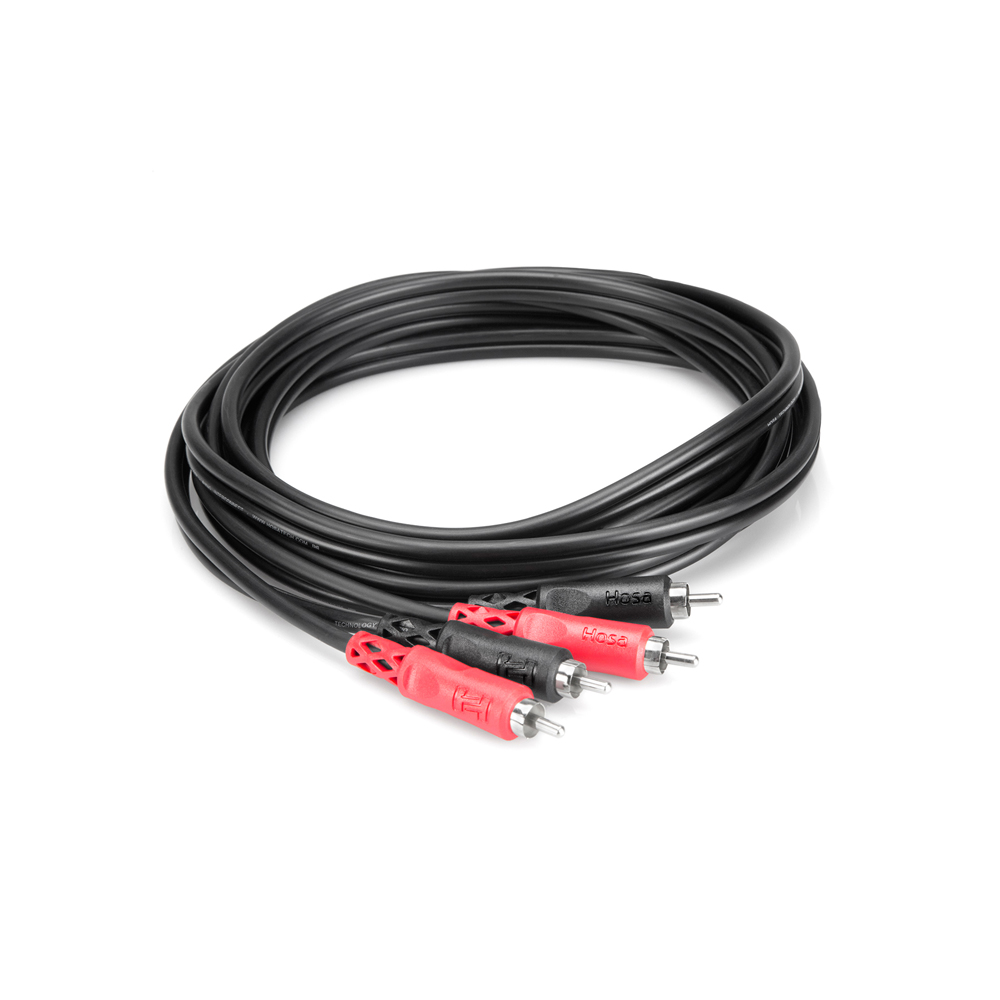 Hosa CRA-203 Stereo Interconnect Dual RCA Cable - 9.9 foot