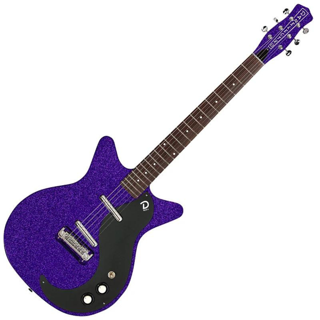 Danelectro Blackout 59 Purple Metalflake