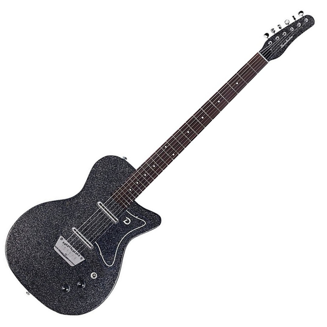 Danelectro 56 baritone sparkle black