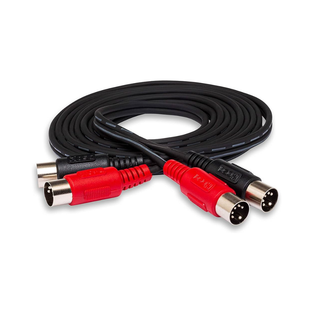 Hosa MID-203 dual midi cable