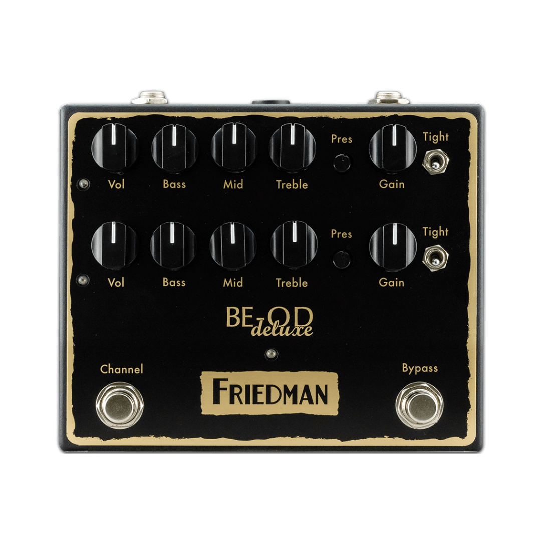 Friedman BE-OD Deluxe Dual Overdrive Pedal