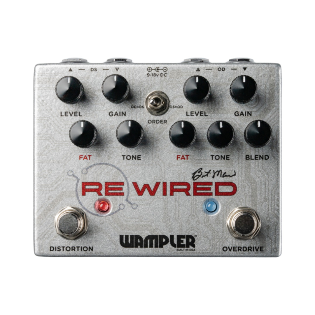 Wampler Brent Mason ReWired Signature Overdrive and Distortion