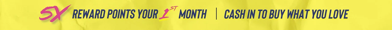 5x bonus rewards offer