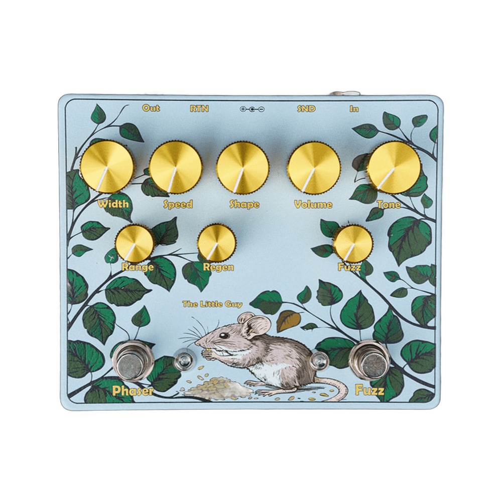 monger pedals little guy fuzz and phaser